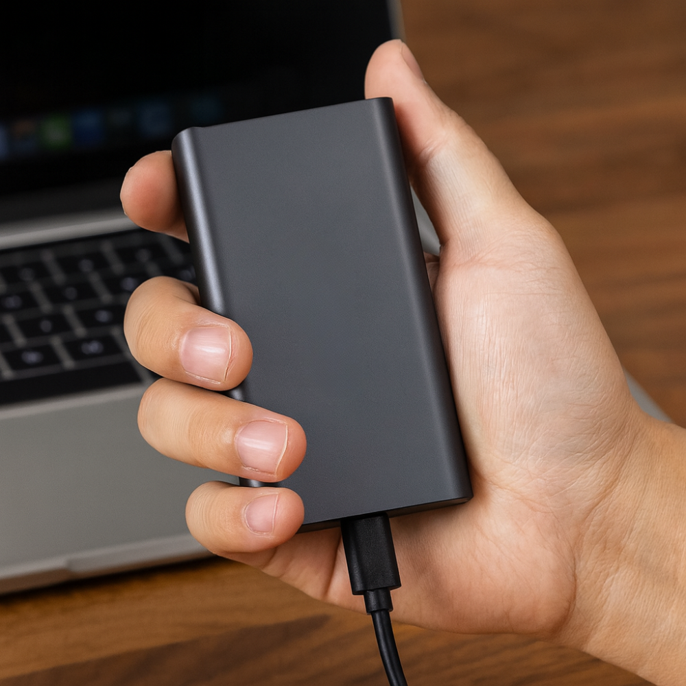 Disque Dur Externe SSD Haute Vitesse - Stockage Fiable et Compact