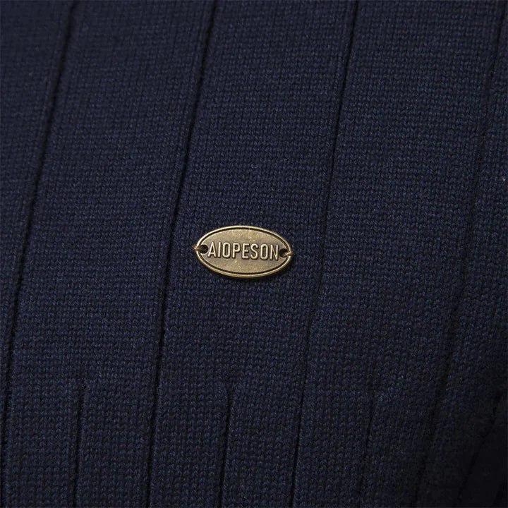 Pull Zippé Sophistiqué pour Hommes - Confort et Élégance pour l'Automne