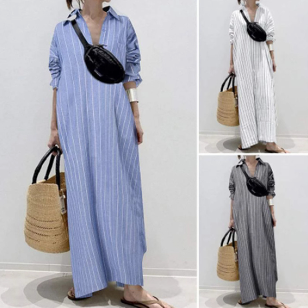 Robe A-Ligne Décontractée pour Femmes - Style Flatteur et Confort Optimal