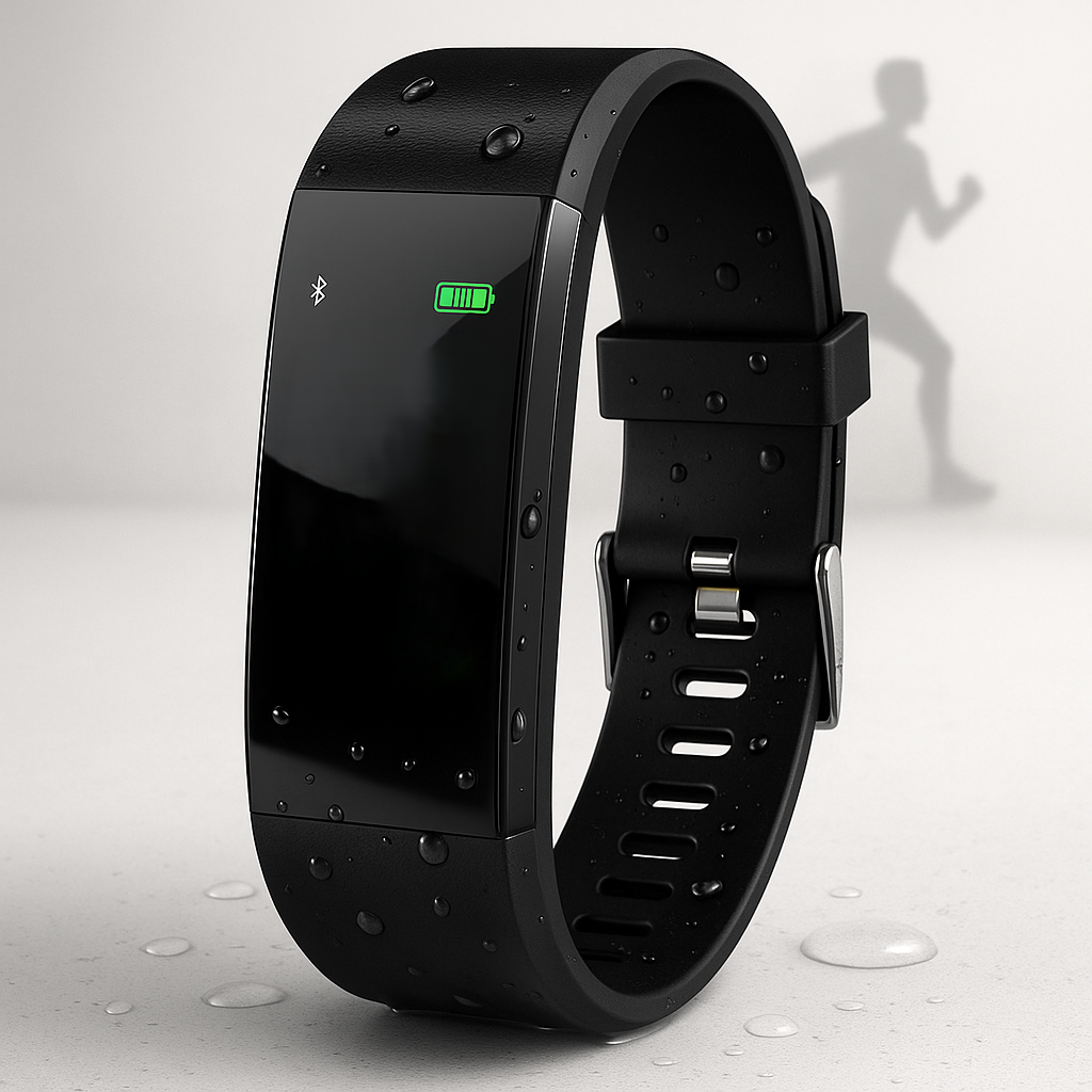 Montre de Fitness Étanche avec Moniteur Cardiaque - Suivi d'Activité et Notifications Intelligentes