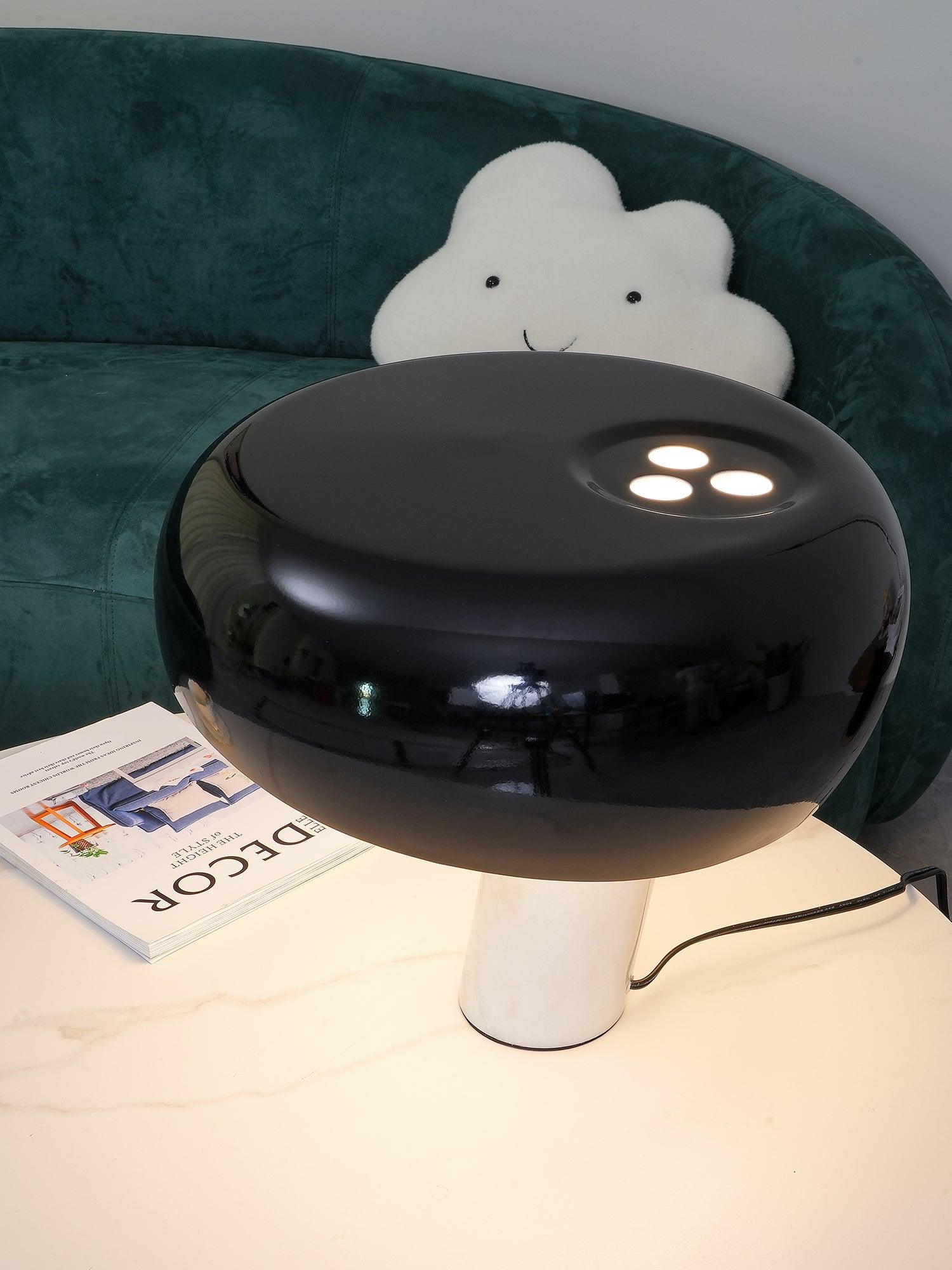 Lampe de Table en Marbre - Élégance et Ambiance Chaleureuse
