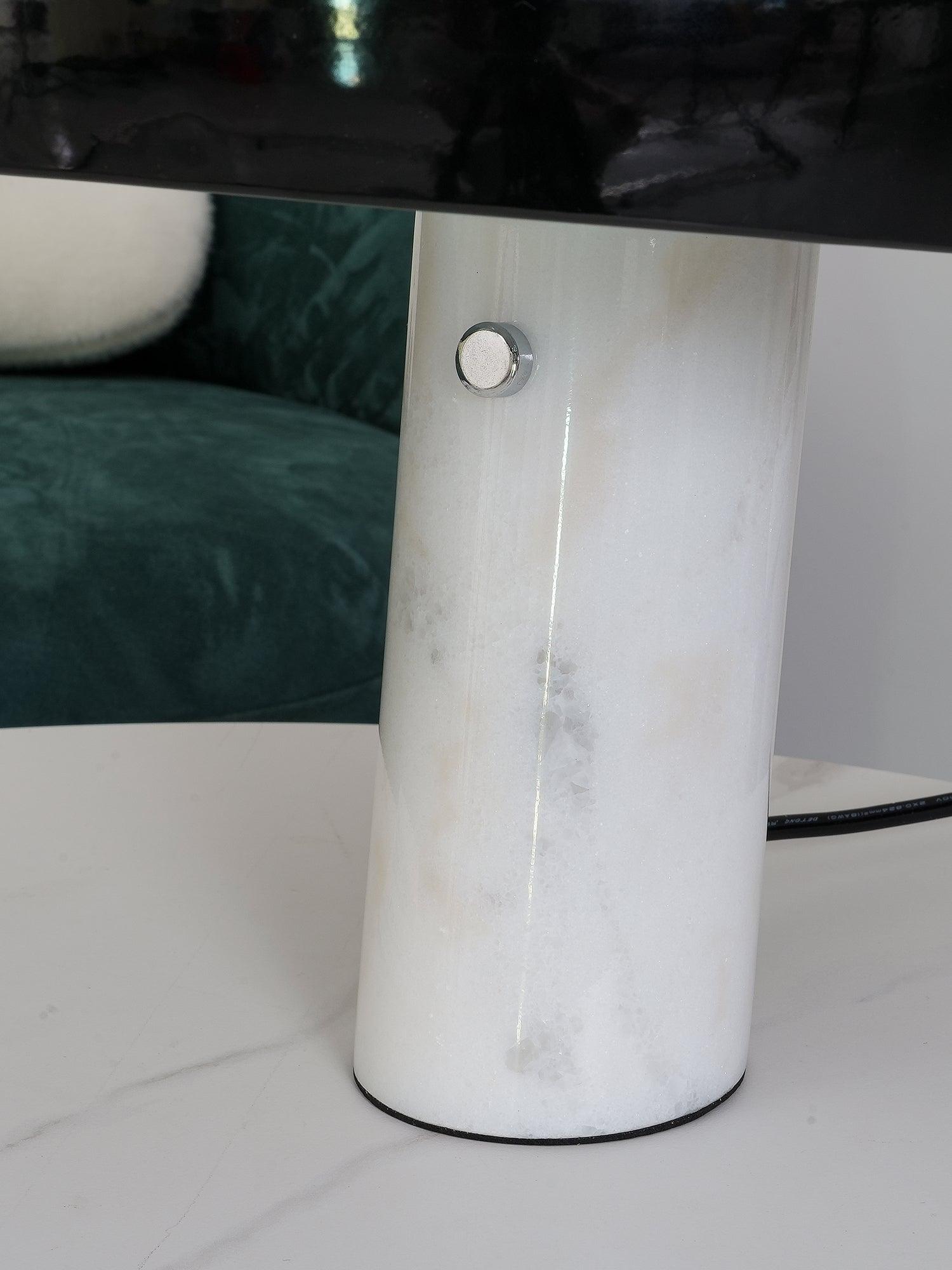 Lampe de Table en Marbre - Élégance et Ambiance Chaleureuse