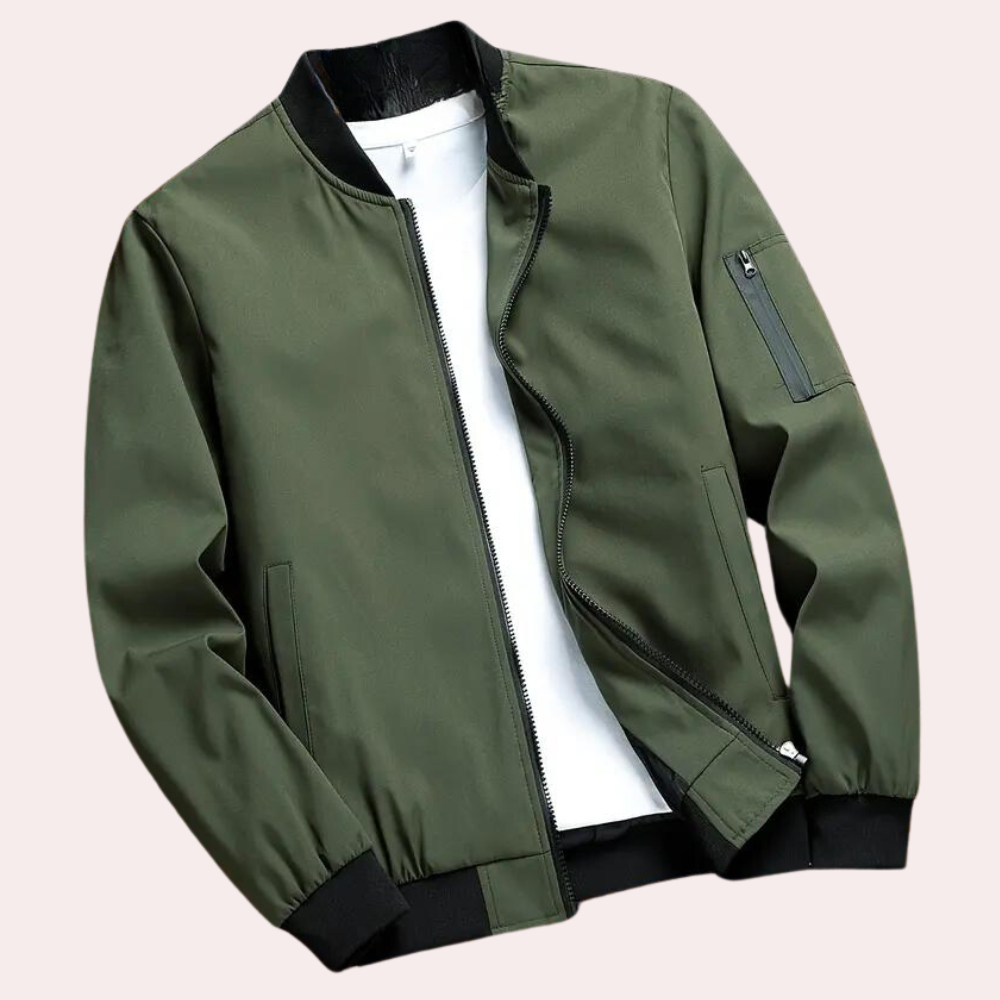 Veste Bomber Décontractée pour Hommes - Confort et Style au Quotidien