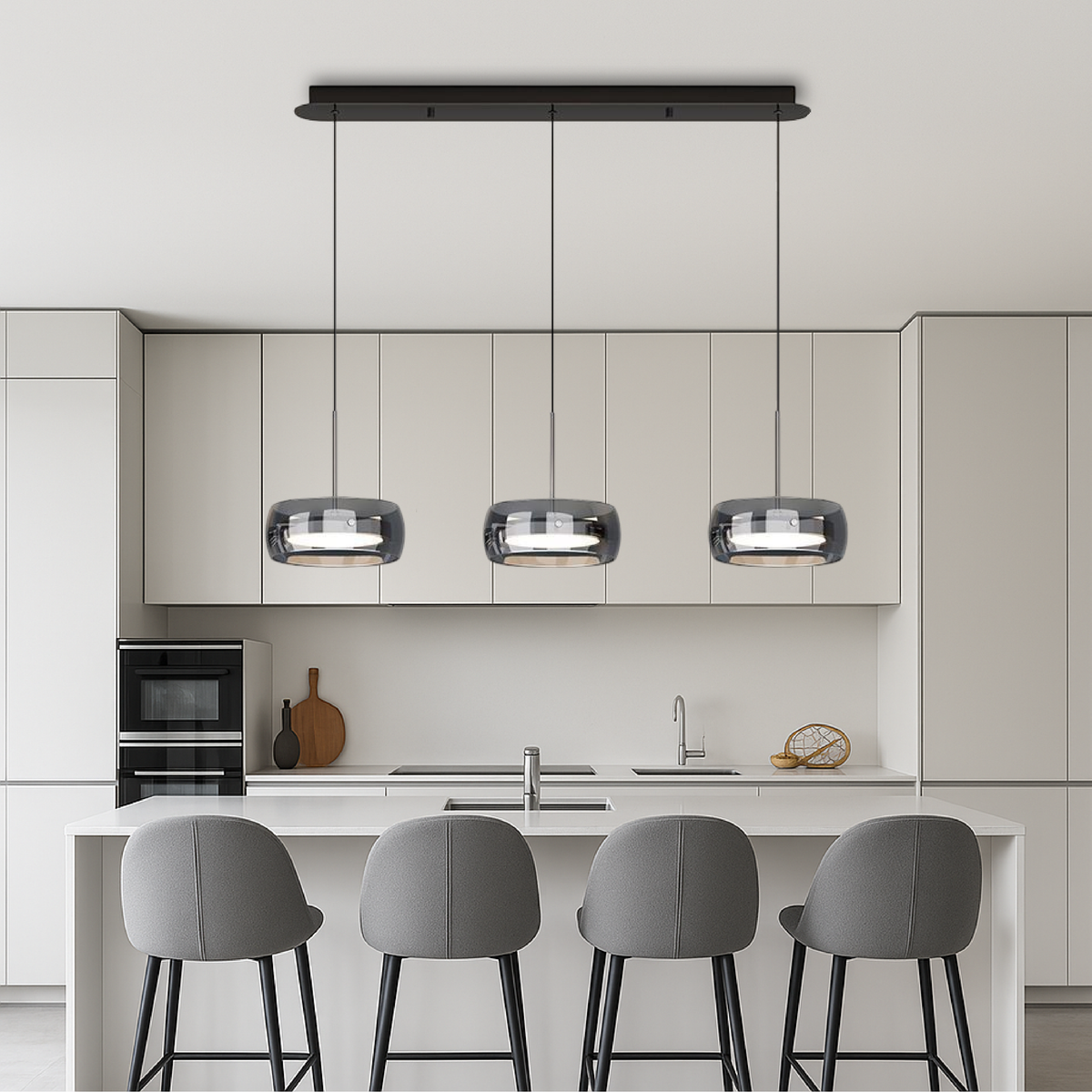 Lampe Suspendue LED Moderne - Design Élégant et Réglable