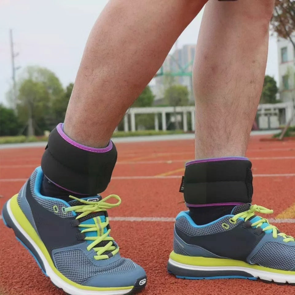 Poids de Cheville Ajustables pour Entraînement - Confort et Résistance Personnalisable
