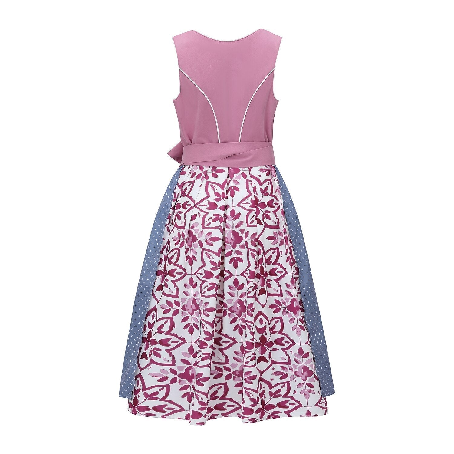 Robe Dirndl Bavaroise avec Tablier - Style Traditionnel pour Oktoberfest