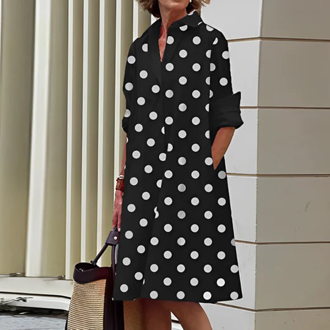 Robe Longue Élégante pour Femmes - Confort et Style Printanier Raffiné
