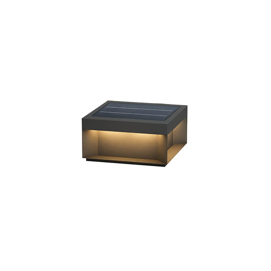 Lampe Solaire de Poteau Extérieur - Éclairage Étanche IP65 et Résistant aux Intempéries