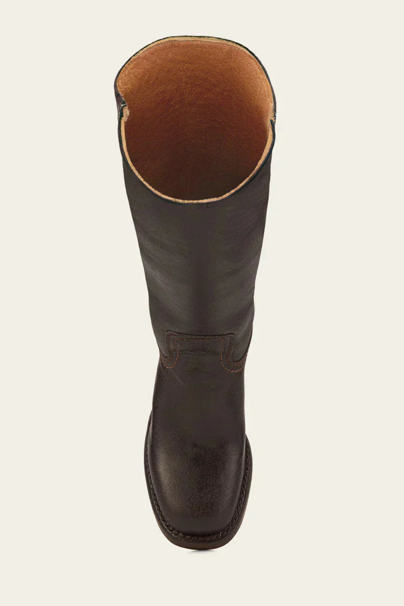 Bottes en Cuir pour Femmes - Élégance Ajustée et Semelle Confortable