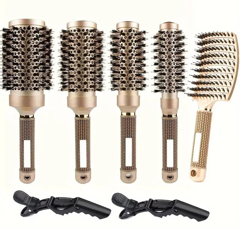 Brosses à Cheveux Ionique pour Volume - Brillance et Coiffage de Qualité Salon