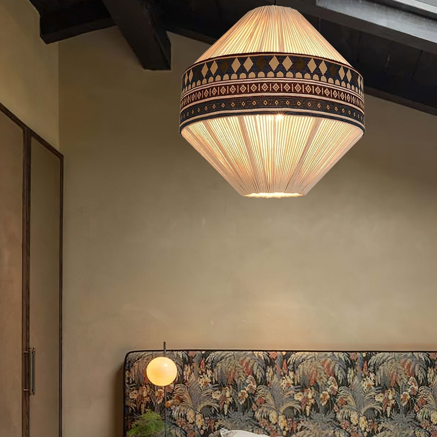 Lampe Pendante Bohémienne - Franges Élégantes et Ambiance Chaleureuse