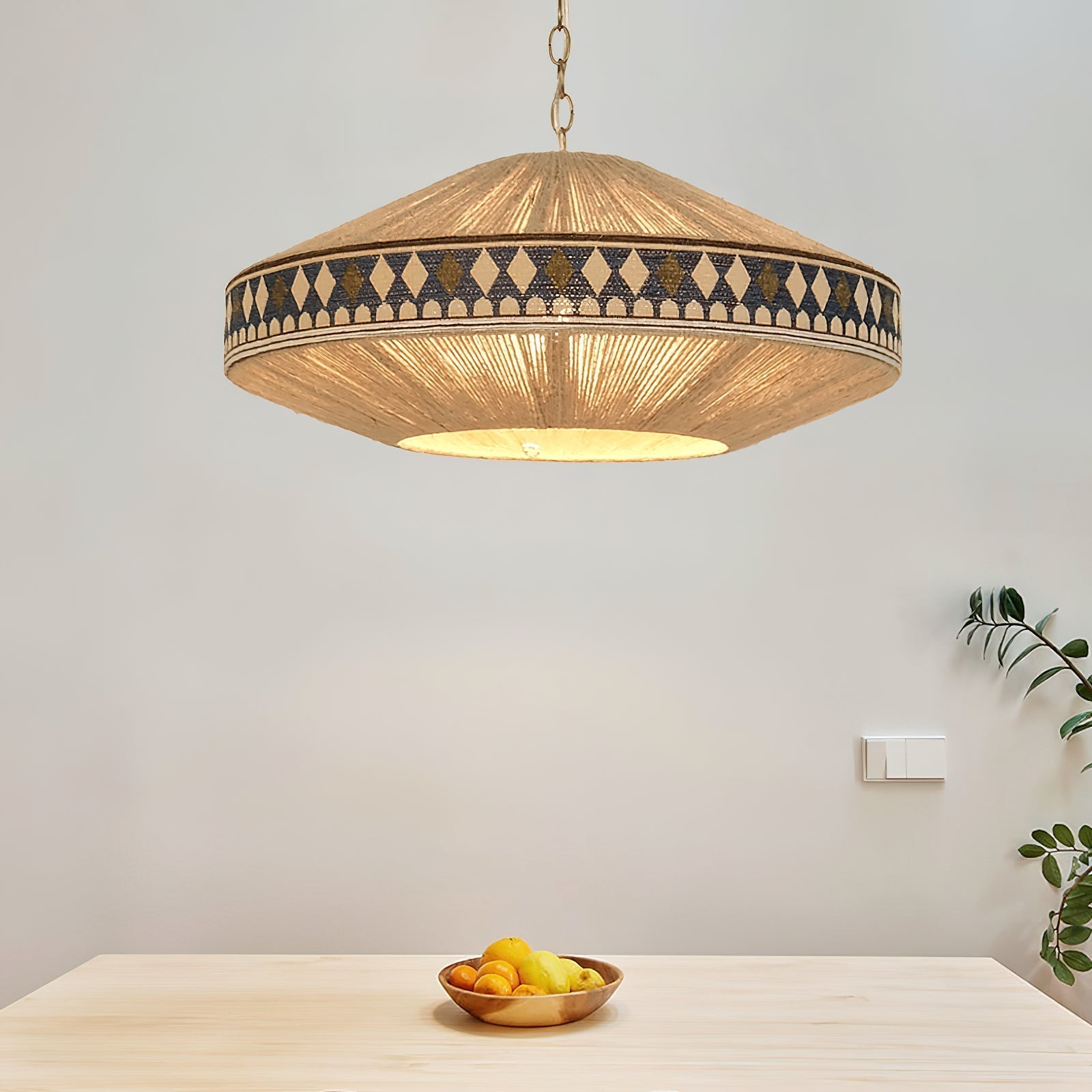 Lampe Pendante Bohémienne - Franges Élégantes et Ambiance Chaleureuse