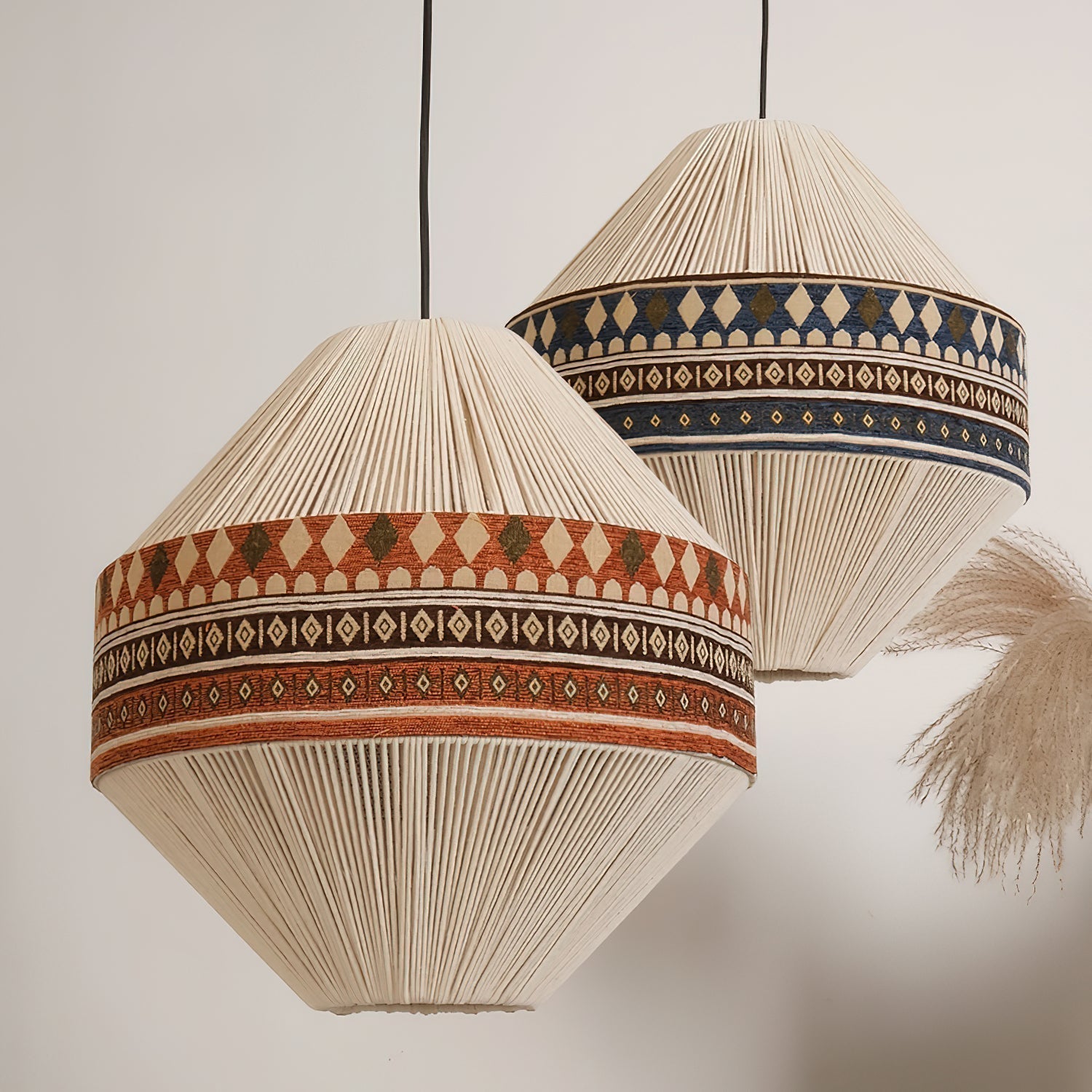 Lampe Pendante Bohémienne - Franges Élégantes et Ambiance Chaleureuse