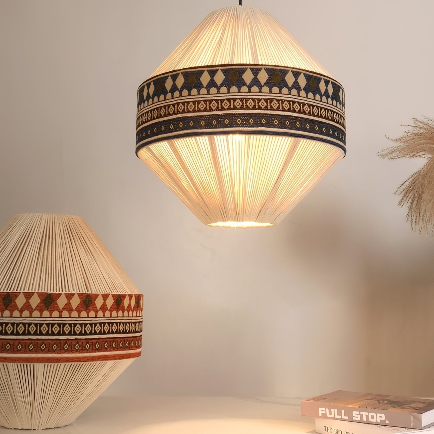 Lampe Pendante Bohémienne - Franges Élégantes et Ambiance Chaleureuse
