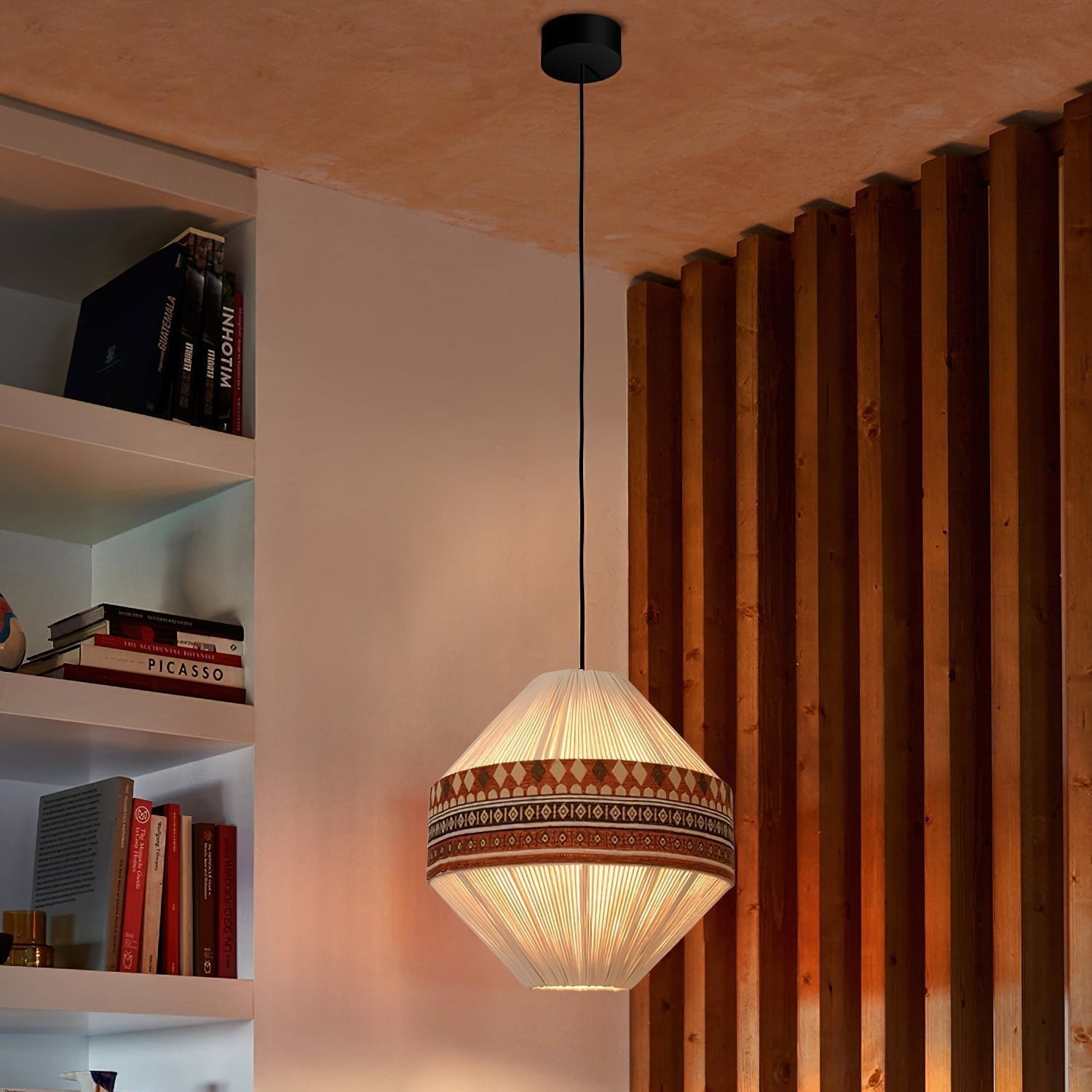 Lampe Pendante Bohémienne - Franges Élégantes et Ambiance Chaleureuse