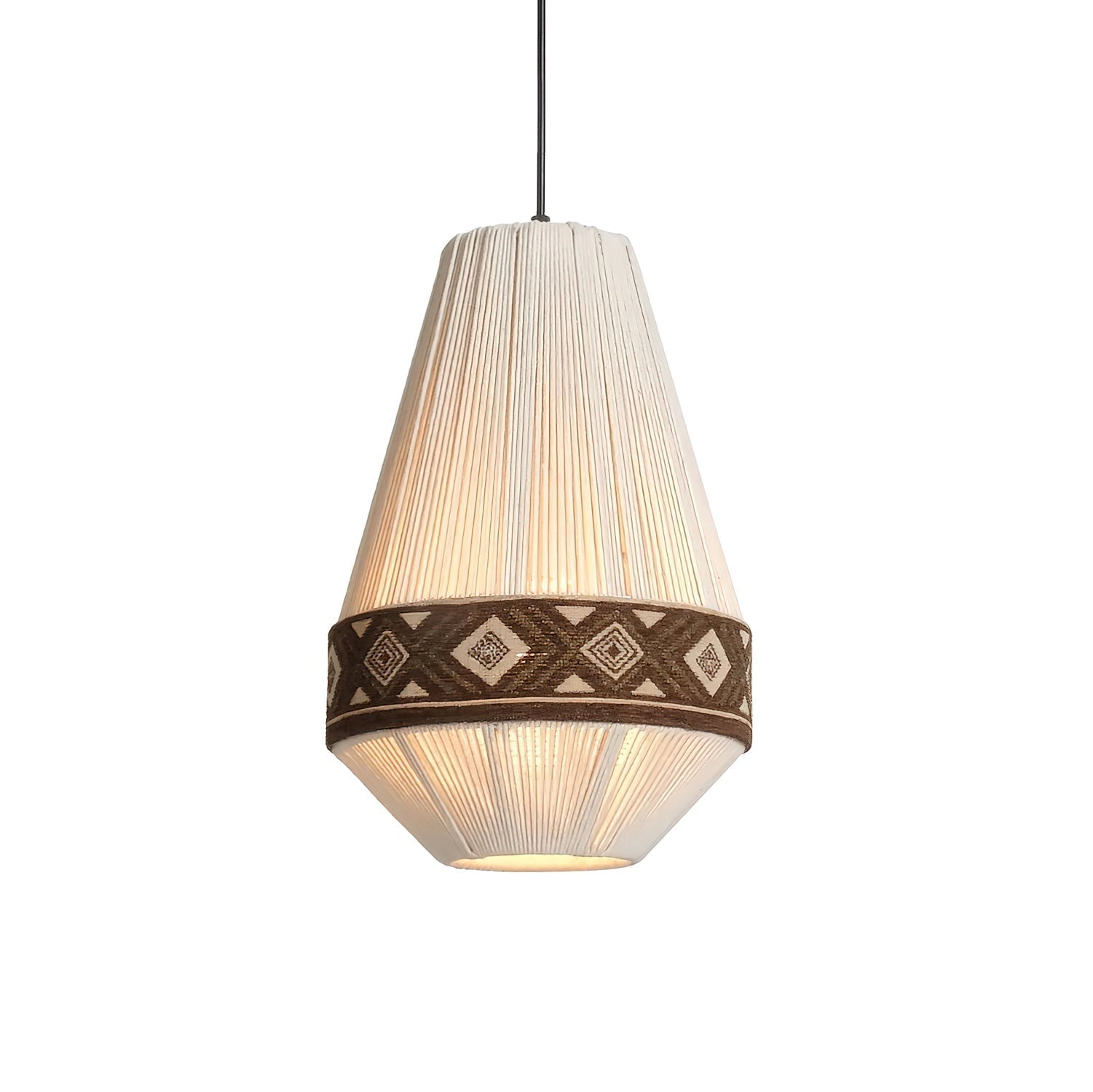Lampe Pendante Bohémienne - Franges Élégantes et Ambiance Chaleureuse