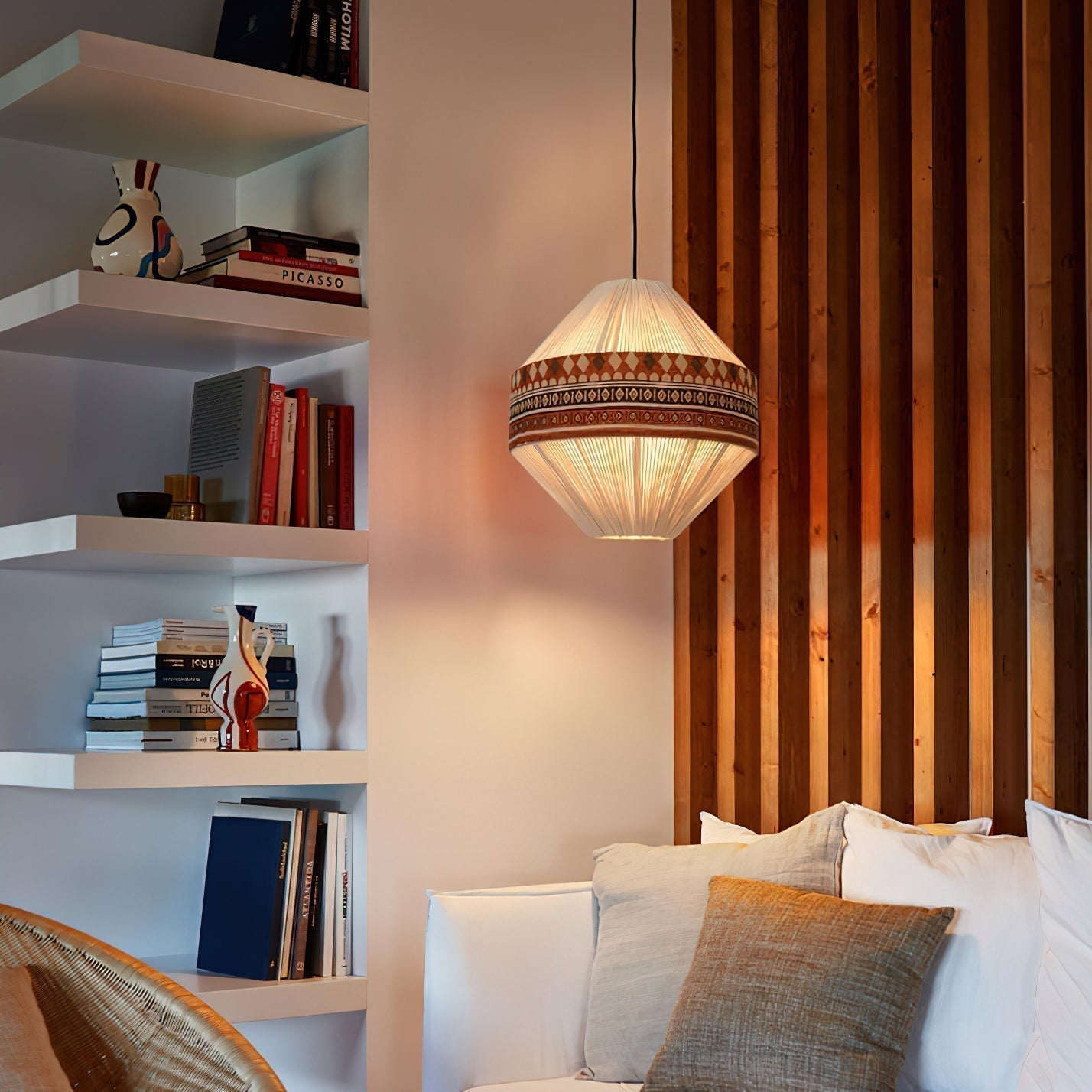 Lampe Pendante Bohémienne - Franges Élégantes et Ambiance Chaleureuse
