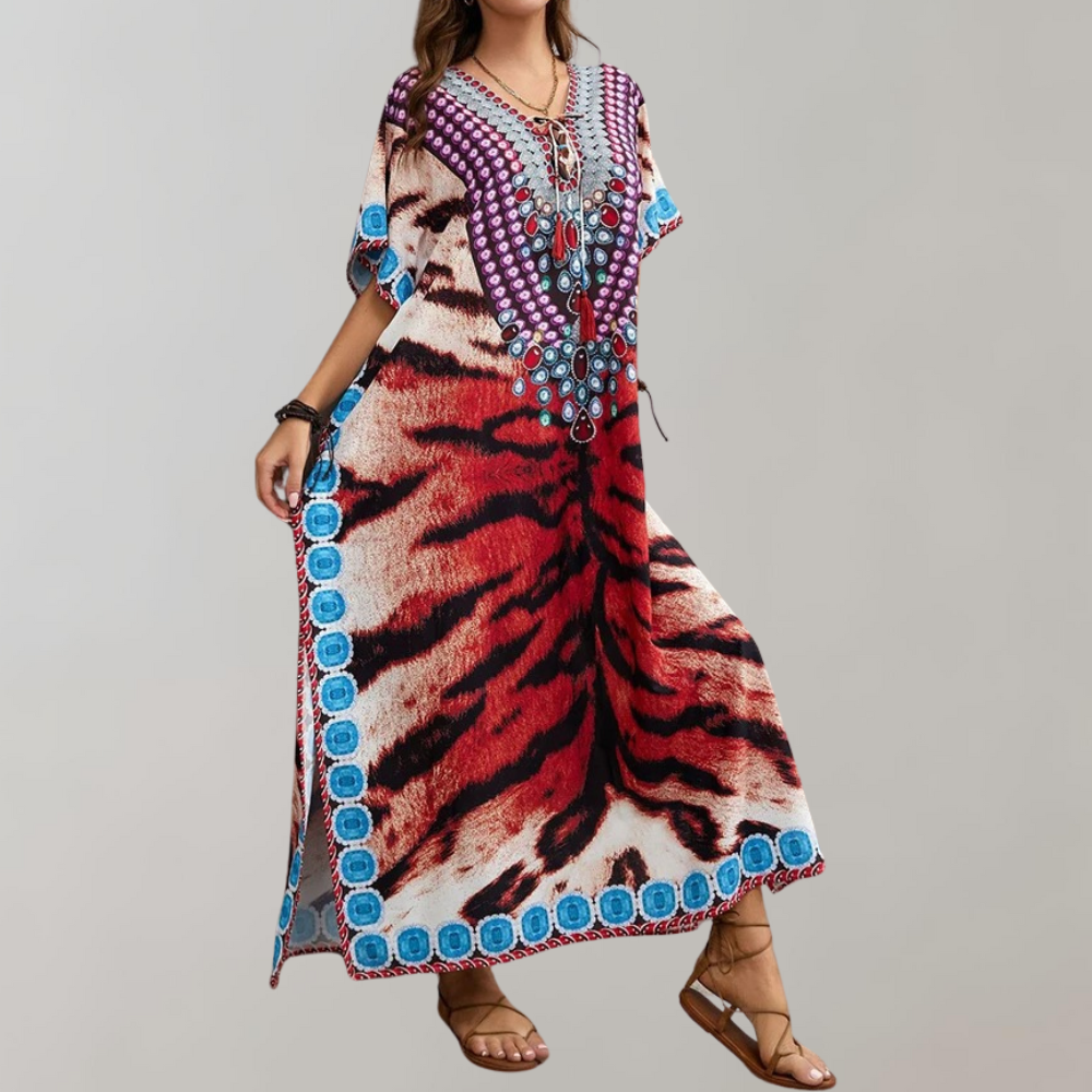 Robe Maxi Femme Élégante - Confort et Style pour Été