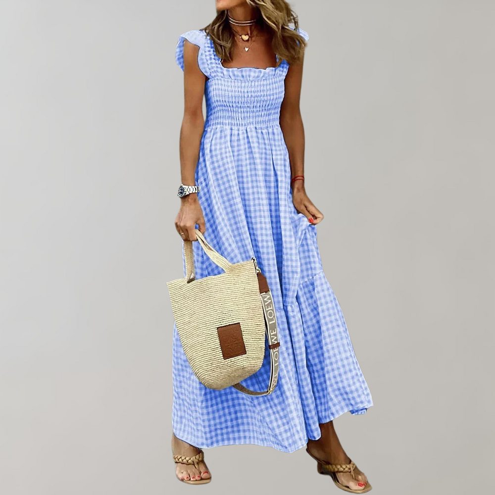 Robe d'été rétro pour Femmes - Confort et Élégance en Toute Saison
