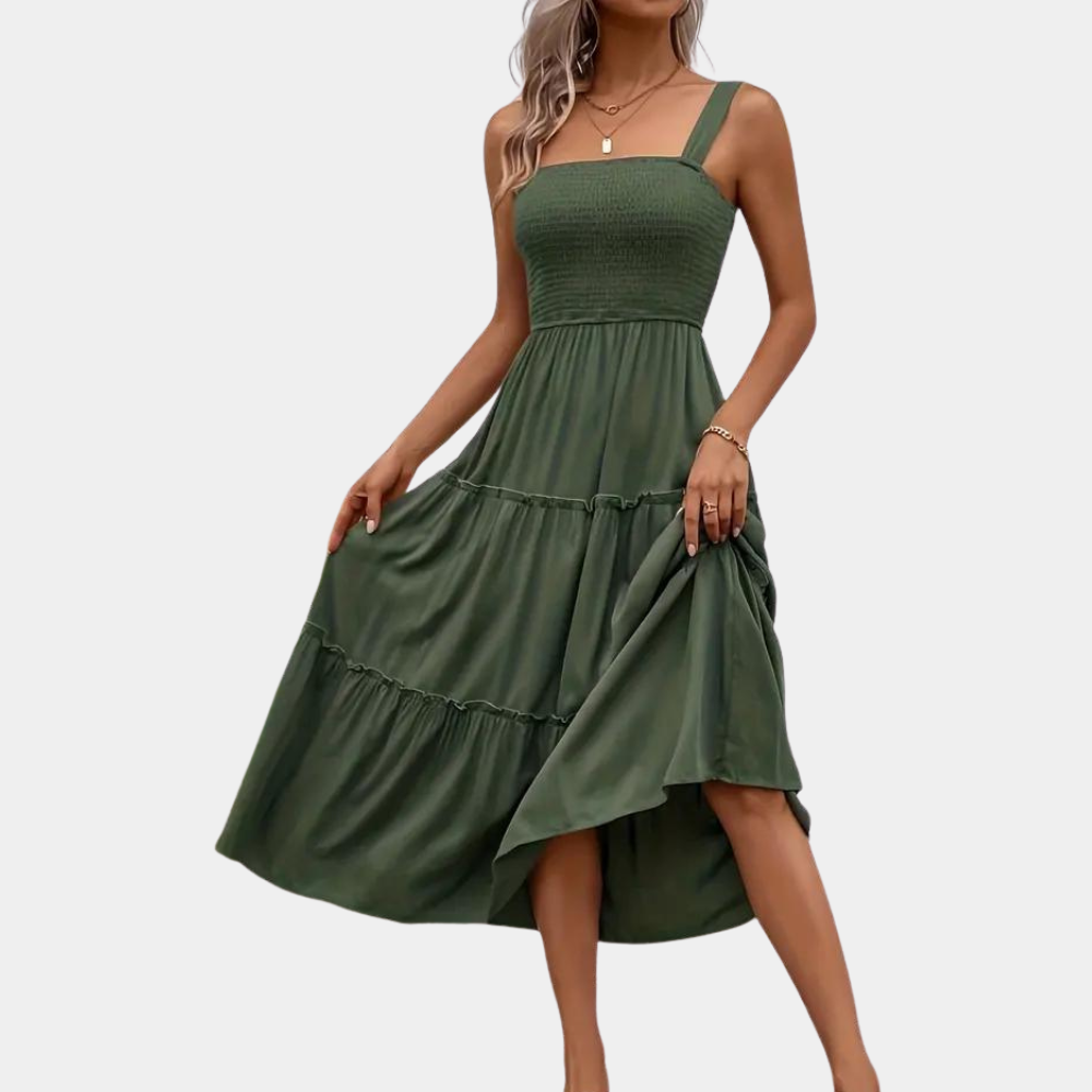 Robe d'Été Confortable pour Femmes - Tissu Respirant et Style Décontracté