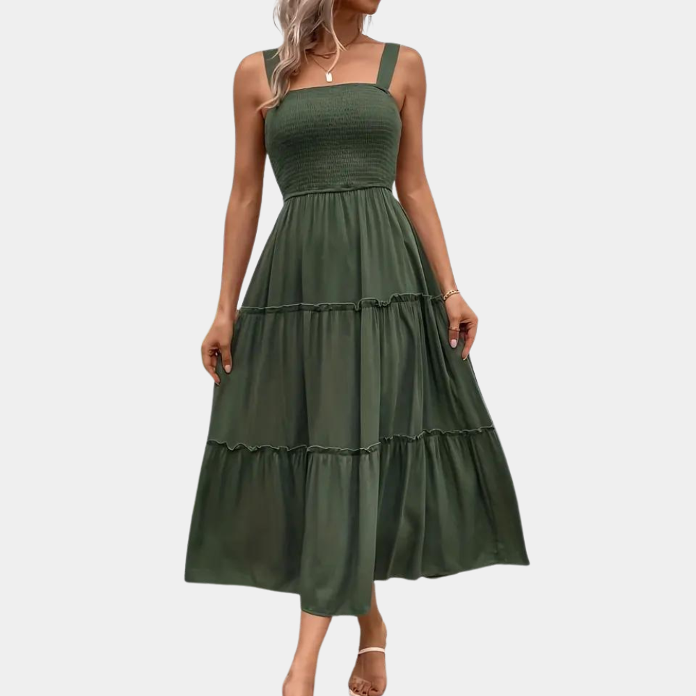 Robe d'Été Confortable pour Femmes - Tissu Respirant et Style Décontracté