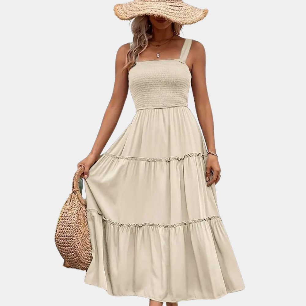 Robe d'Été Confortable pour Femmes - Tissu Respirant et Style Décontracté