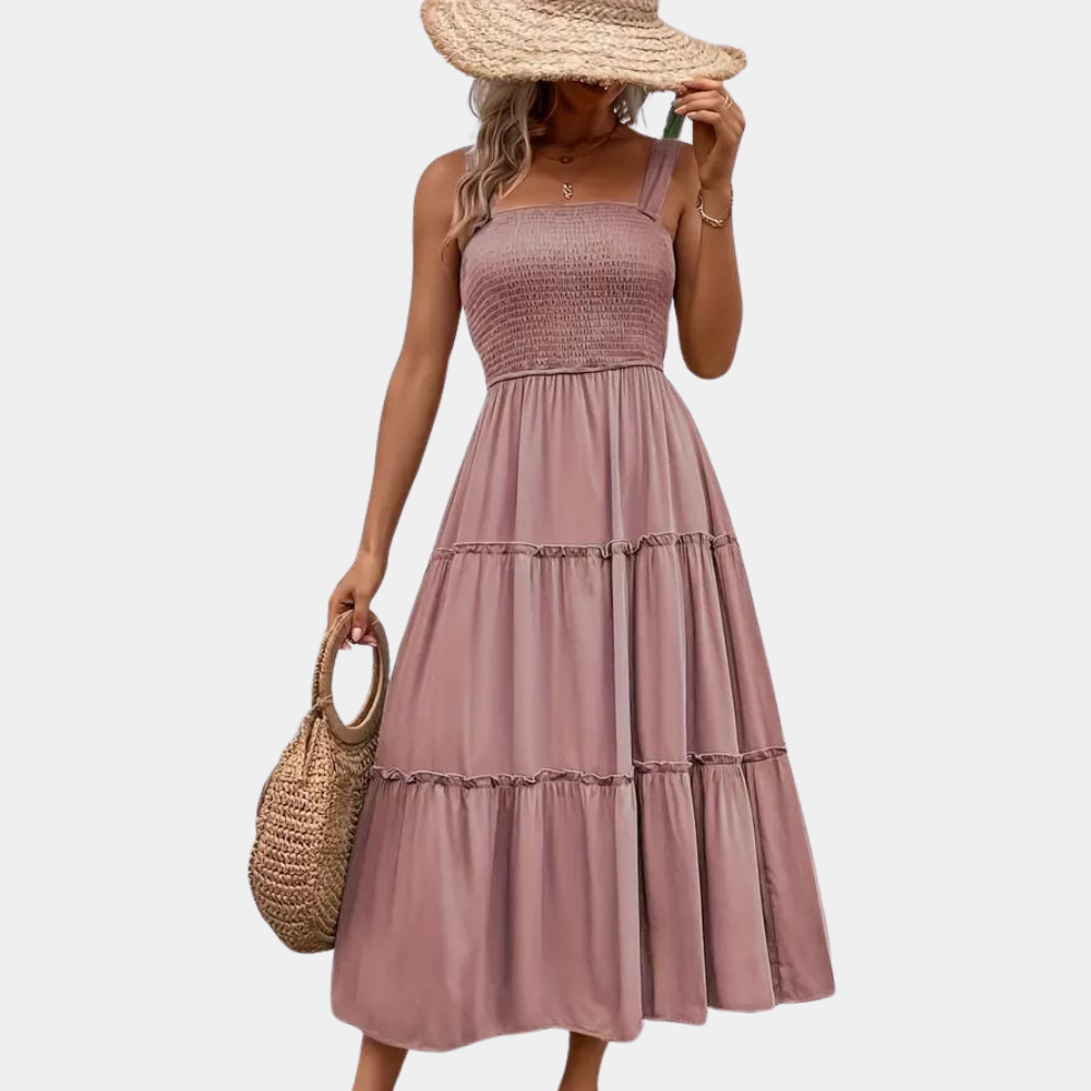 Robe d'Été Confortable pour Femmes - Tissu Respirant et Style Décontracté