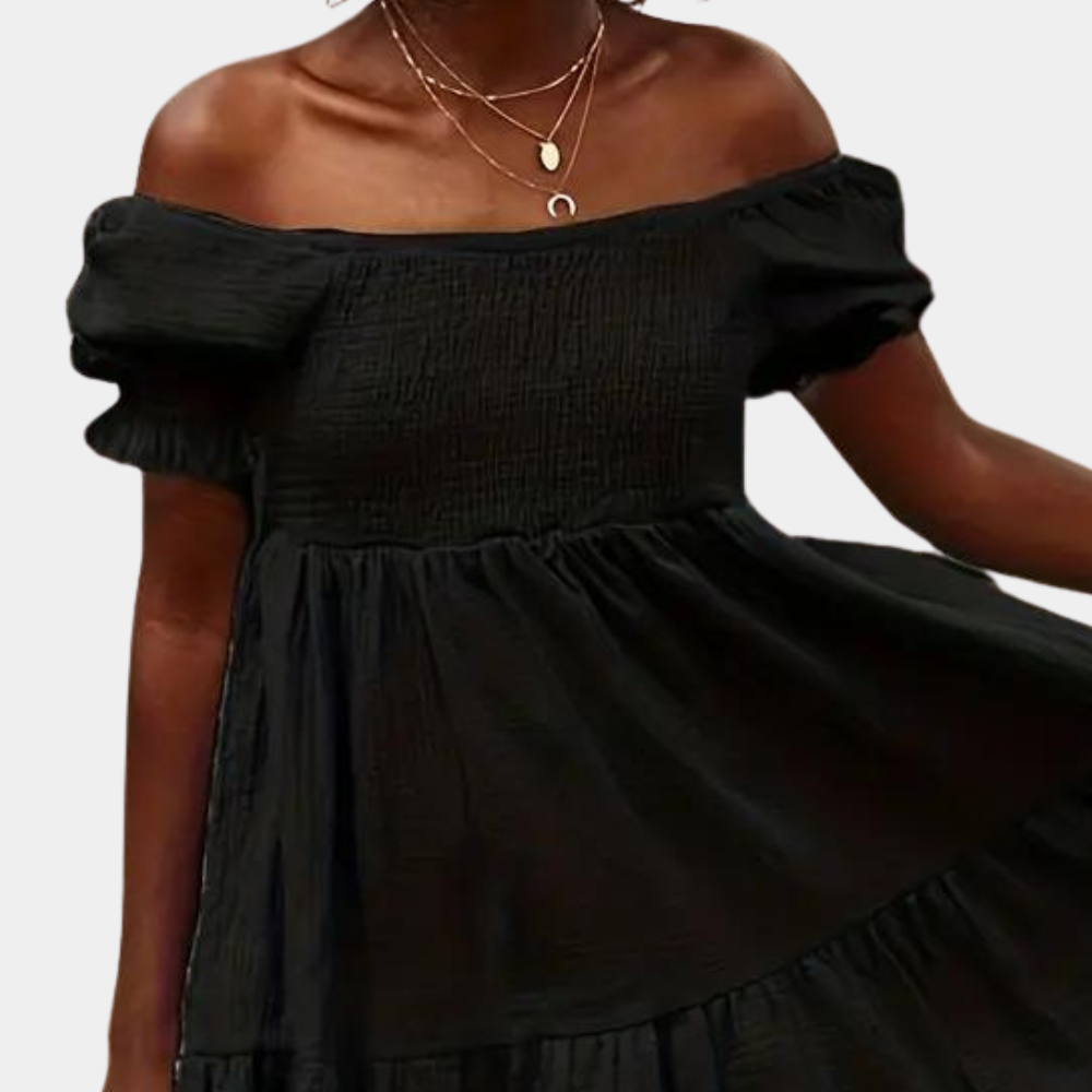 Robe Décolleté Élégante pour Femmes - Confort et Style pour Printemps Été
