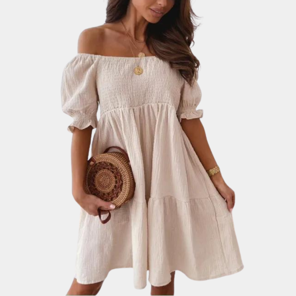 Robe Décolleté Élégante pour Femmes - Confort et Style pour Printemps Été