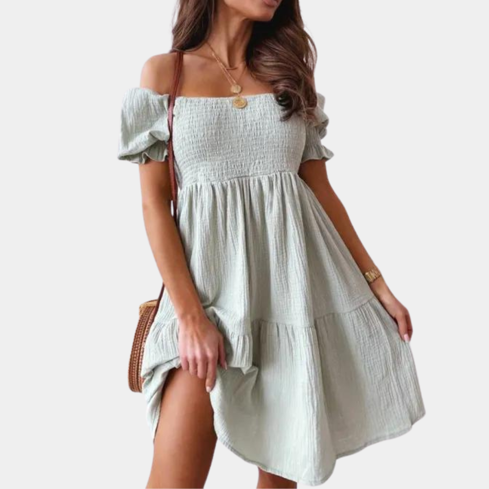 Robe Décolleté Élégante pour Femmes - Confort et Style pour Printemps Été