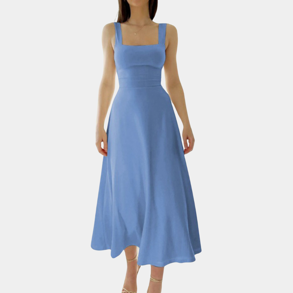 Robe Midi Chic pour Femmes - Confortable et Polyvalente pour Toutes les Occasions