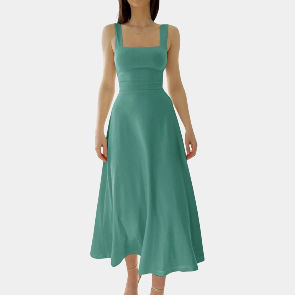 Robe Midi Chic pour Femmes - Confortable et Polyvalente pour Toutes les Occasions