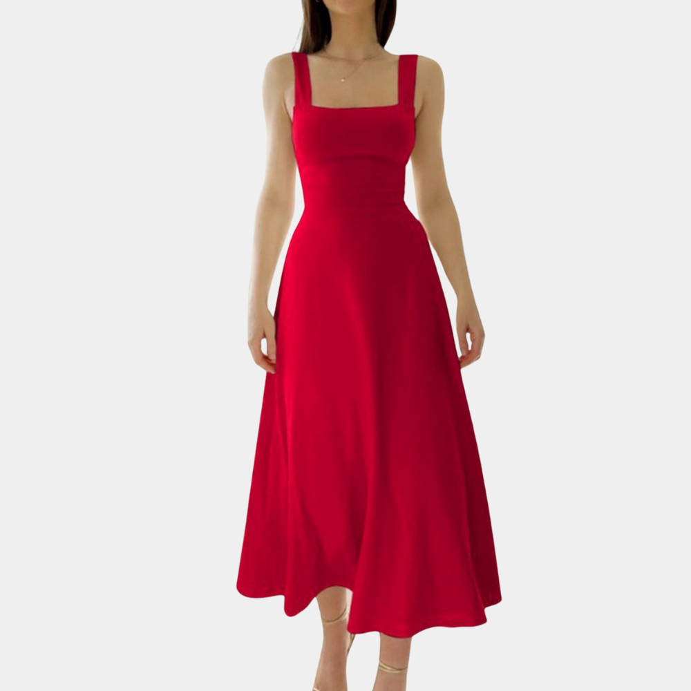 Robe Midi Chic pour Femmes - Confortable et Polyvalente pour Toutes les Occasions