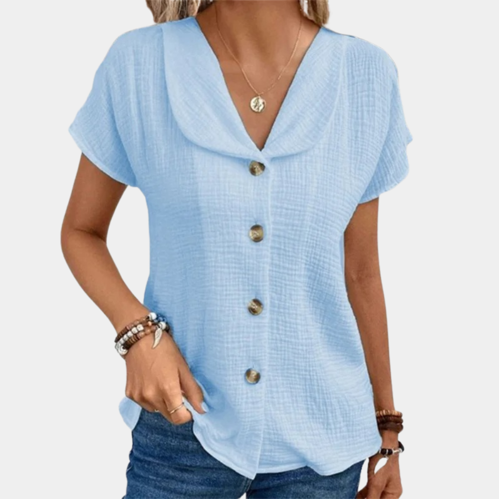 Blouse Élégante Femme en Polyester - Confort et Style pour Toutes les Occasions