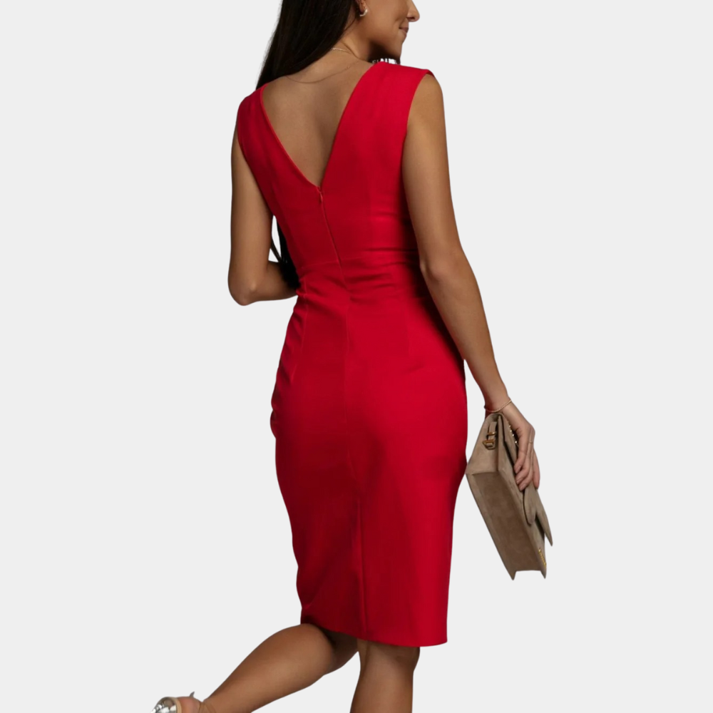 Robe d'été élégante pour Femmes - Silhouette Flatteuse et Tissu Luxueux