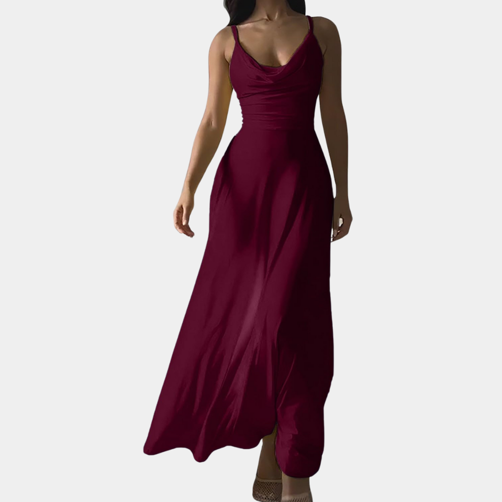 Robe Maxi Élégante pour Femmes - Tissu Doux et Flatteur