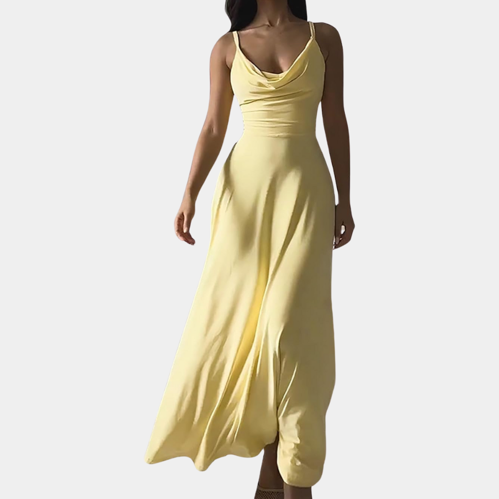 Robe Maxi Élégante pour Femmes - Tissu Doux et Flatteur