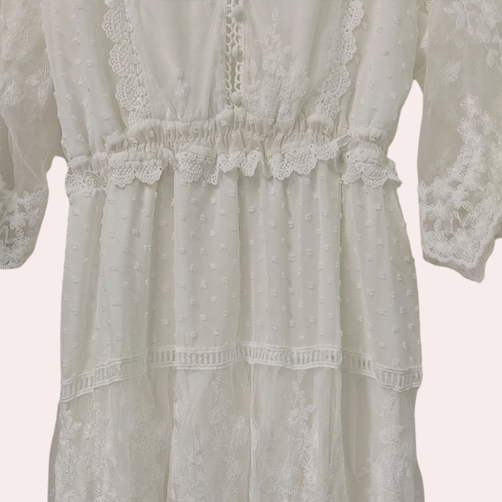 Robe en Dentelle Élégante pour Femmes - Confort et Style Intemporel