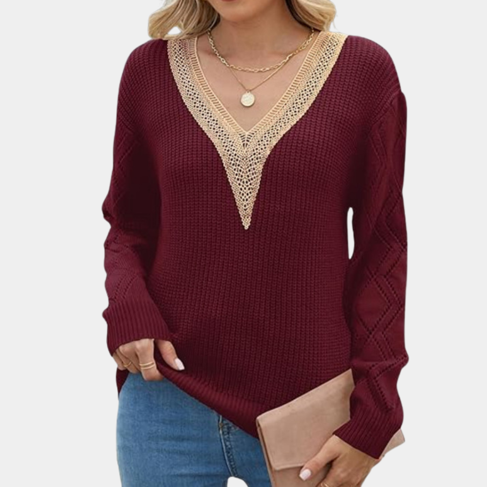 Haut à Manches Longues Élégant pour Femmes - Confort et Style Intemporel