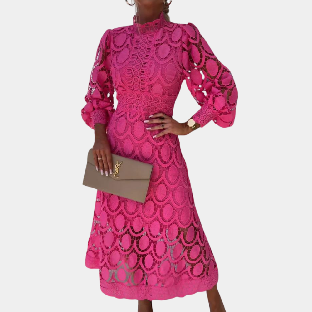 Robe d'Été Élégante en Dentelle - Style Raffiné et Confort Optimal