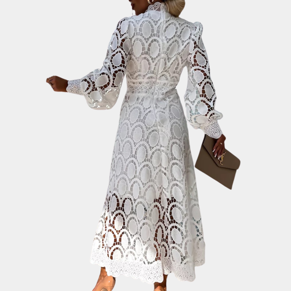 Robe d'Été Élégante en Dentelle - Style Raffiné et Confort Optimal