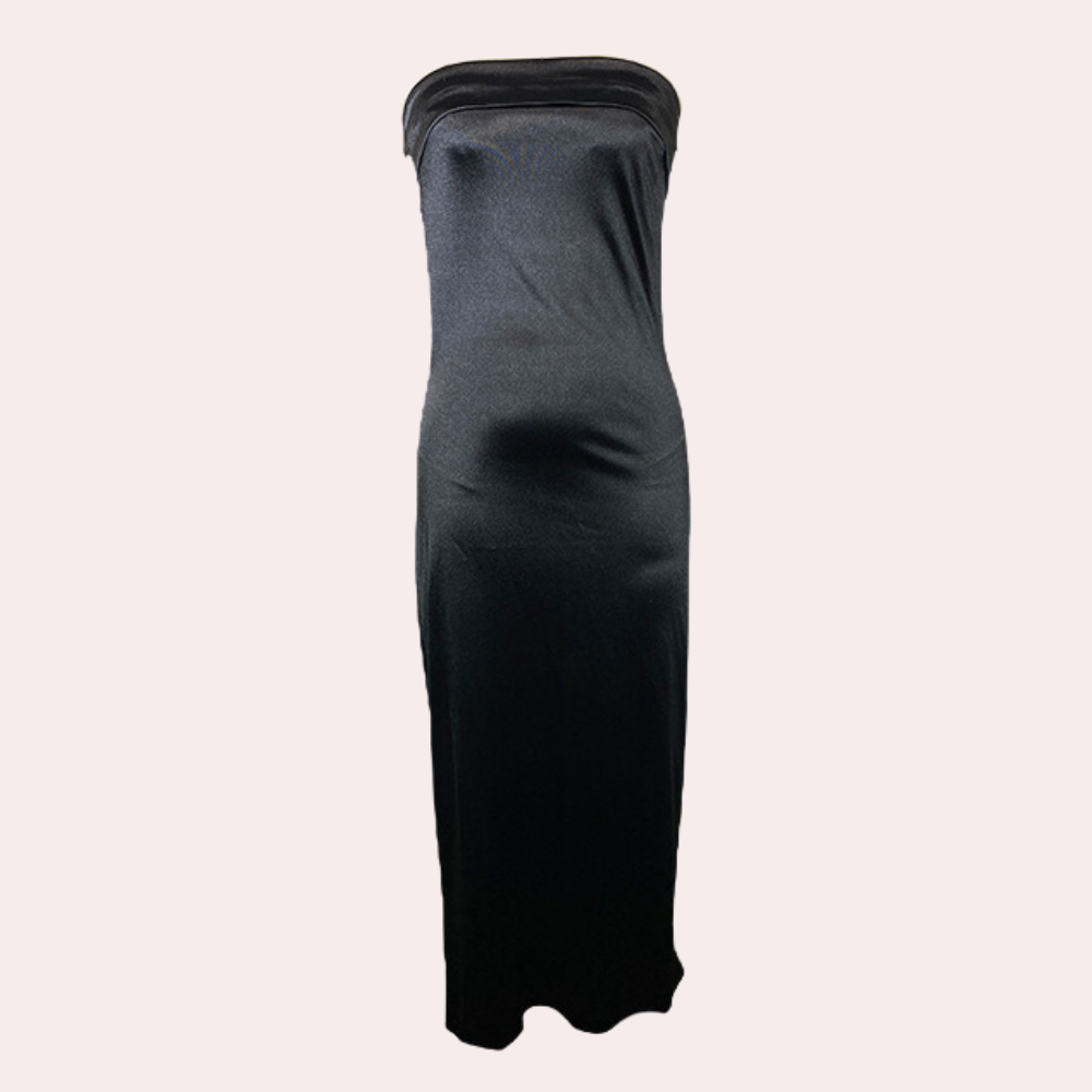 Robe Élégante en Polyester pour Femmes - Style Intemporel et Confortable