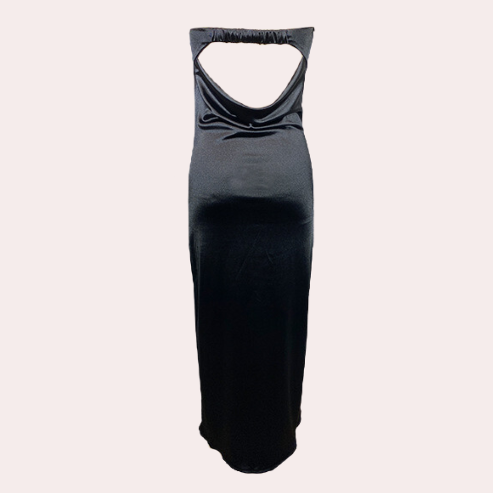 Robe Élégante en Polyester pour Femmes - Style Intemporel et Confortable