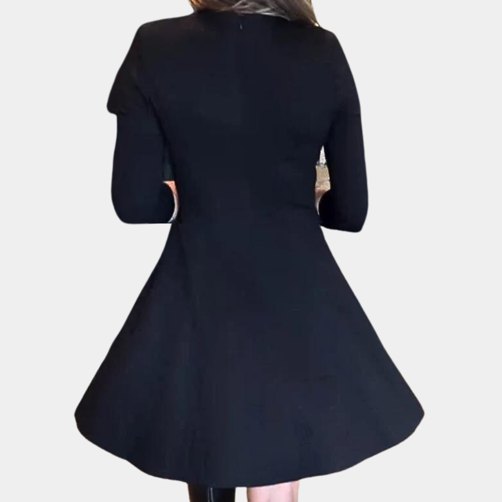 Robe A-Line Élégante pour Femmes - Tissu Luxueux et Silhouette Flatteuse