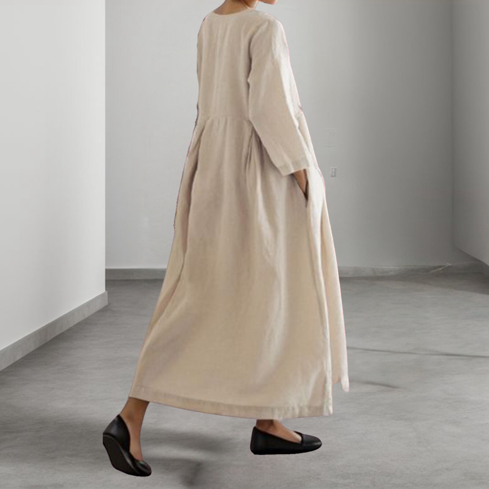 Robe d'été élégante pour Femmes - Tissu Respirant et Design Flatteur