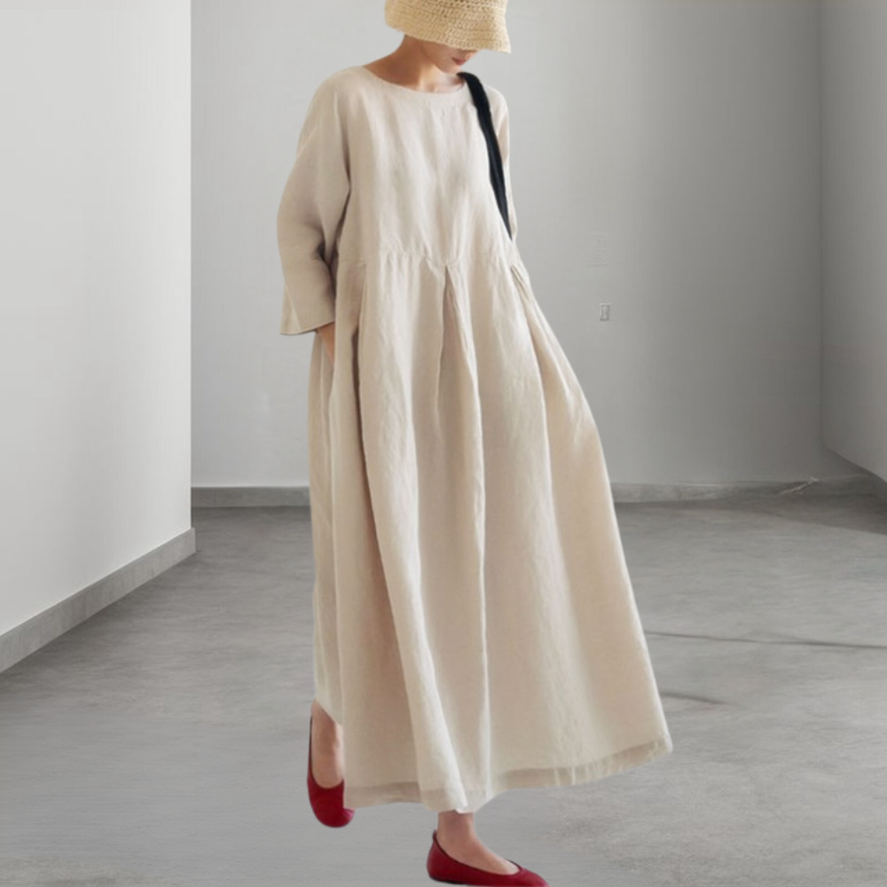 Robe d'été élégante pour Femmes - Tissu Respirant et Design Flatteur