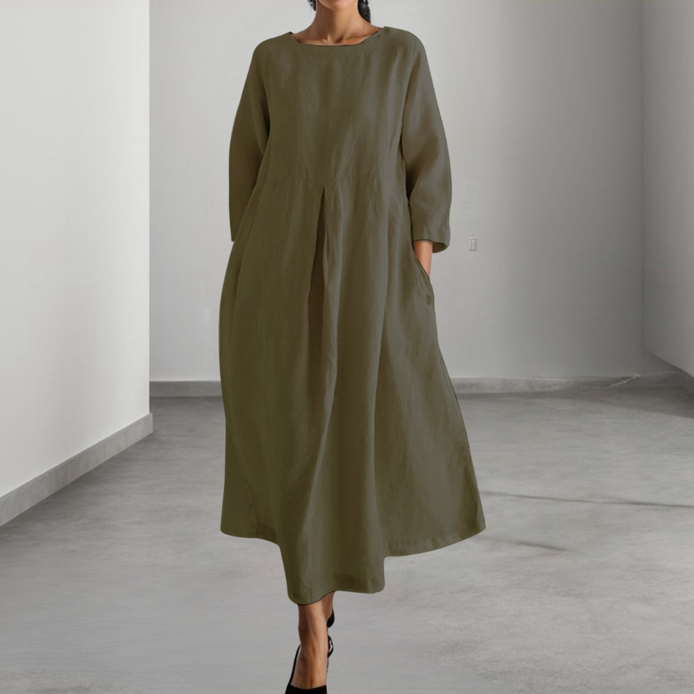 Robe d'été élégante pour Femmes - Tissu Respirant et Design Flatteur