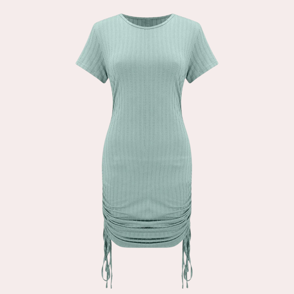 Robe d'été Ajustée pour Femmes - Tissu Confortable et Coupe Flatteuse
