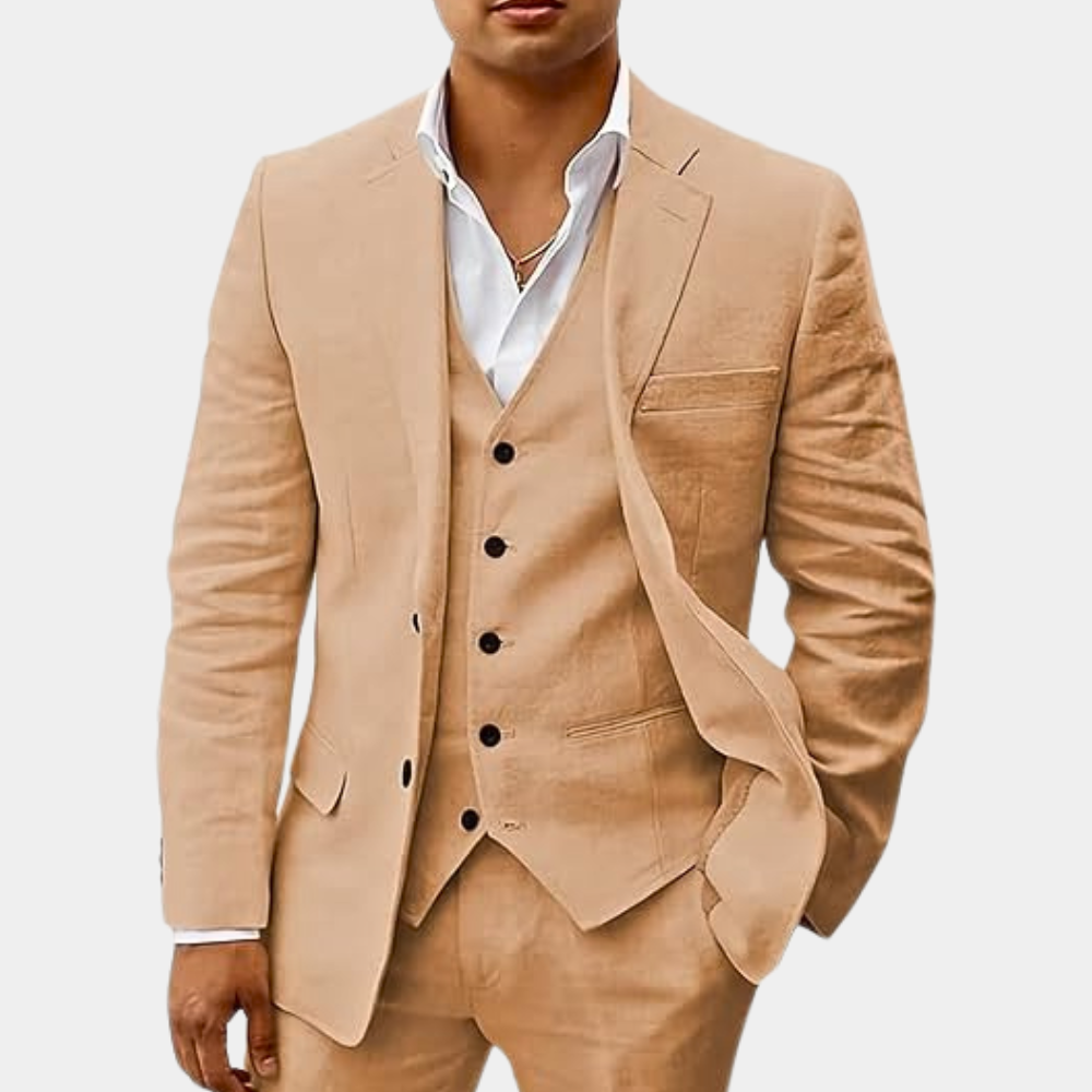 Ensemble de Costume d'Été pour Hommes - Élégance et Polyvalence pour Toutes Occasions