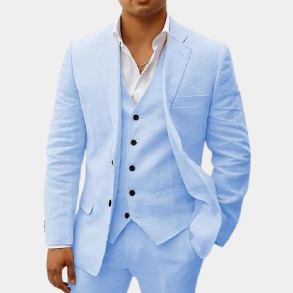 Ensemble de Costume d'Été pour Hommes - Élégance et Polyvalence pour Toutes Occasions